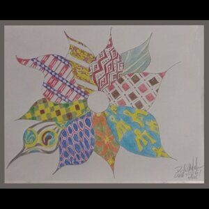 Hand Drawn Art of Embroidery of Ukraine